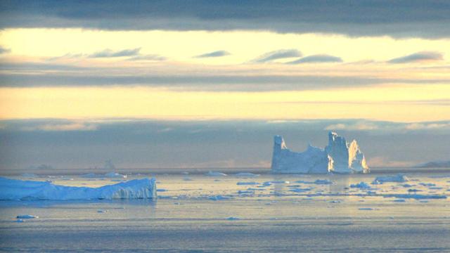 Disko Bay, au Groenland, en août 2015. [AP Photo/John McConnico]