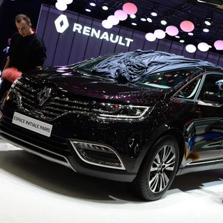 Le dernier modèle de Renault Espace a été présenté à Genève en mars 2015. [DPA/Keystone - Félix Kästle]
