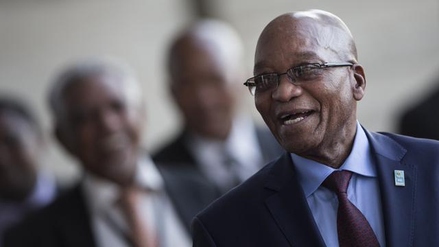 Le président sud-africain Jacob Zuma. [AP/Keystone - Felipe Dana]