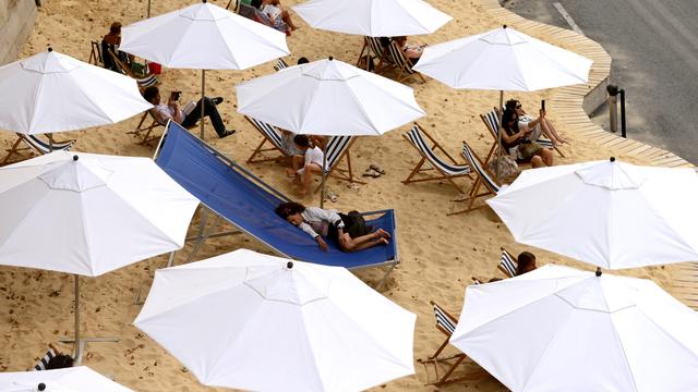 L'opération Paris plages. [afp - Hugo Mathy]