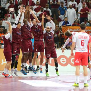 Qatar handball. [AL-Watan Doha/AFP - Karim Jaafar]