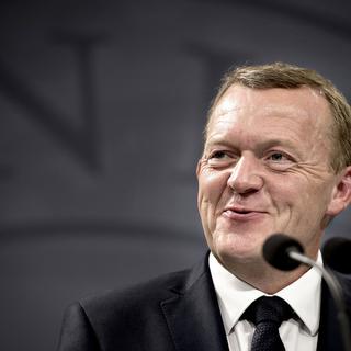 Le Premier ministre danois Lars Rasmussen. [Scanpix/AFP - Keld Navntoft]