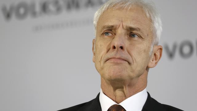 Matthias Müller, CEO de Volkswagen. [Reuters - Ina Fassbender]