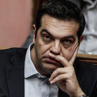 Le Premier ministre grec Alexis Tsipras. [SOOC / AFP - Dimitri Messinis]
