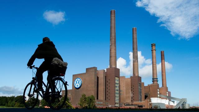 L'usine Volkswagen à Wolfsburg en Allemagne. [EPA/Keystone - Julian Stratenschule]