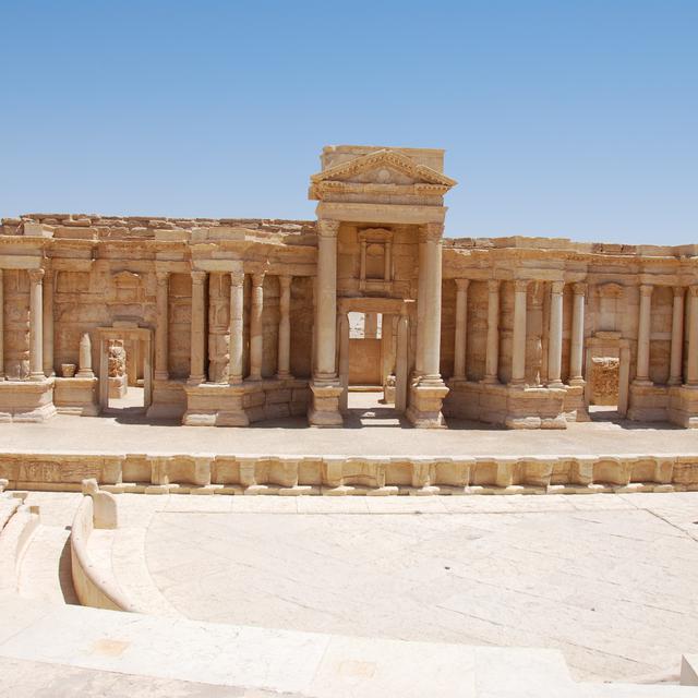 Palmyre abrite les ruines monumentales d'une grande cité. [CHRIS MELZER/dpa]