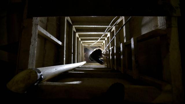 Le tunnel qui aurait servi à l'évasion du baron mexicain de la drogue, "El Chapo" [AP Photo - Eduardo Verdugo]