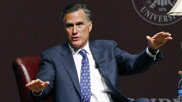 Mitt Romney s'est officiellement déclaré candidat à la présidentielle américaine 2016. [key - AP Photo/Rogelio V. Solis]