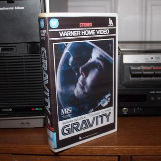 La casette VHS du film Gravity s'il était sorti en 1980. [DR]