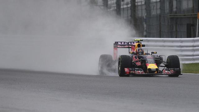 Daniil Kvyat s'est montré le plus rapide sur la piste détrempée de Suzuka. [Rob Griffith]