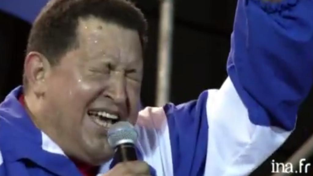 Hugo Chavez veut un nouveau mandat. [INA]