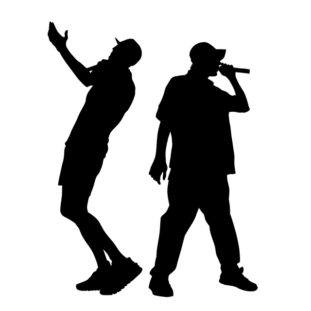 Deux chanteurs de rap. [Fotolia - Николай Григорьев]