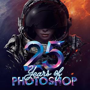 Photoshop fête en 2015 ses 25 ans. [adobe.com]