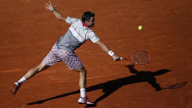 Le short de Wawrinka a largement été commenté, notamment sur les réseaux sociaux. [Etienne Laurent - EPA/Keystone]