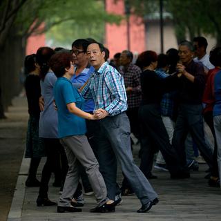 Chine danse parc public. [AFP - Wang Zhao]