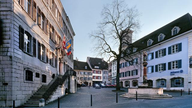 L'Hôtel de Ville de Delémont.