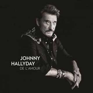 Pochette de l'album "De l'amour" de Johnny Hallyday. [Warner]