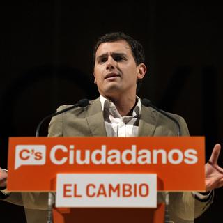 Le leader de Ciudadanos Albert Rivera. [Eloy Alonso]
