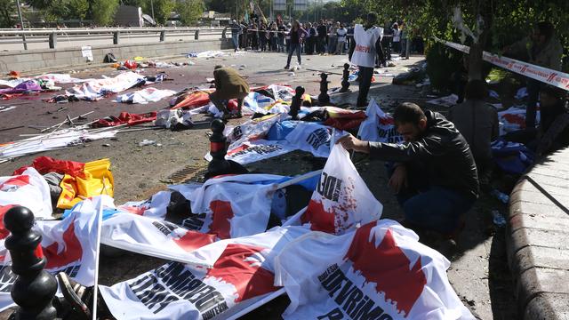 Attentat à Ankara. [AFP - Adem Altan]