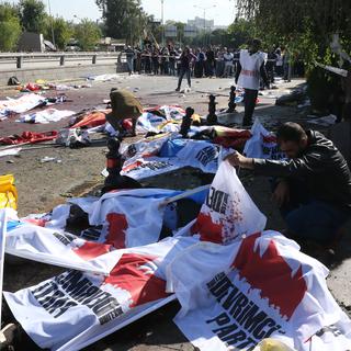 Attentat à Ankara. [AFP - Adem Altan]