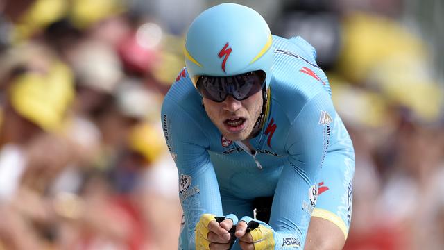 le Néerlandais Lars Boom finalement autorisé à prendre part au prologue du Tour de France 2015. [AFP - Eric Feferberg]