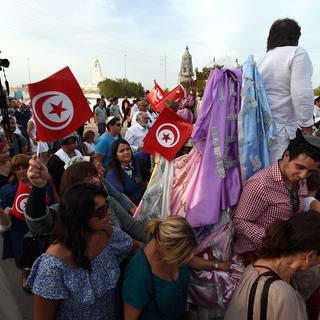 Plusieurs centaines de Juifs sont en pèlerinage en Tunisie. [AFP - Fethi Belaid]