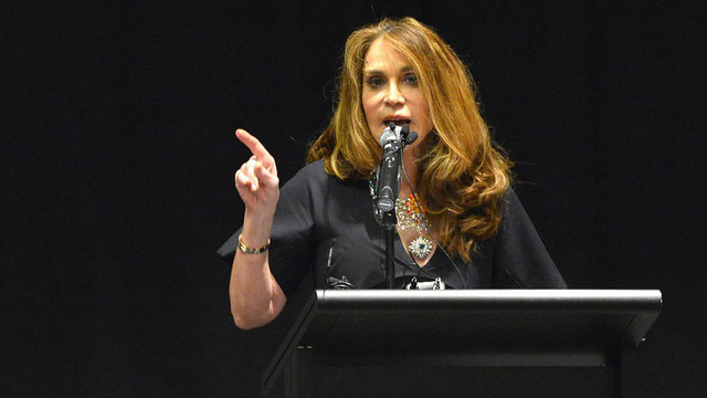 L'activiste Pamela Geller dimanche 03.05.2015 à Garland (Texas). [EPA/Keystone - Larry W. Smith]