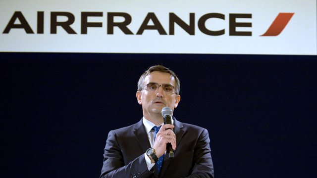 Xavier Broseta, directeur des ressources humaines d'Air France. [AFP - Eric Piermont]