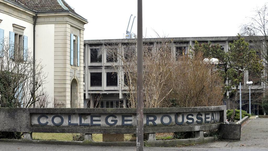 Le collège Rousseau à Genève. [Keystone - Martial Trezzini]