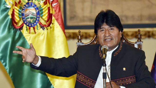 Evo Morales est au pouvoir depuis 10 ans. [AFP - Aizar Raldes]