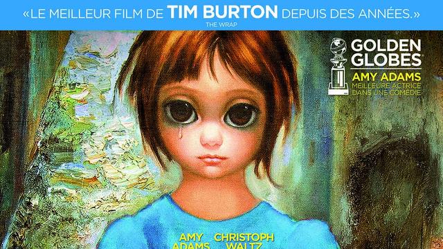 L'affiche du film "Big Eyes" de Tim Burton. [DR]