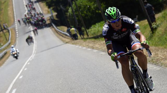 Les coureurs ont attaqué ce mardi le premier sommet du tour, dans les Pyrénées. [AFP - Jeff Pachoud]