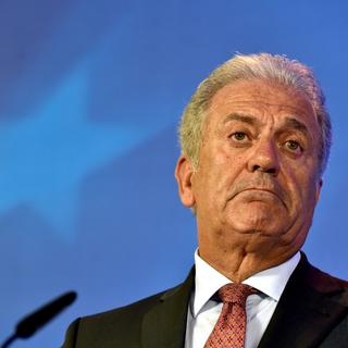 Le commissaire européen chargé de la migration, Dimitris Avramopoulos. [Reuters - Eric Vidal]