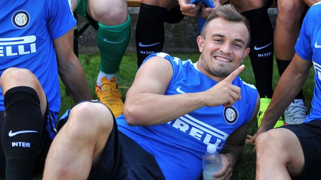 Xherdan Shaqiri a joué 15 matches cette saison avec l'Inter. [Alberto Sabattini]