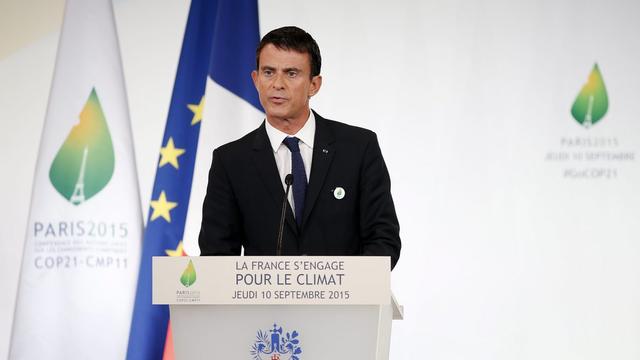 Le Premier ministre français Manuel Valls. [EPA/Keystone - Yoan Valat]