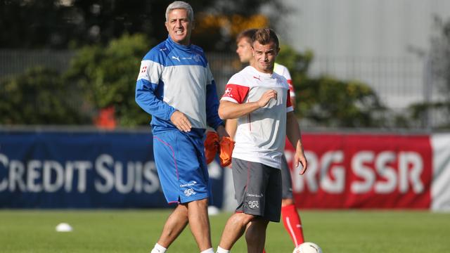 Shaqiri a dû observer quelques jours de repos la semaine dernière en raison d'une contracture à la cuisse. [Marc Schumacher]