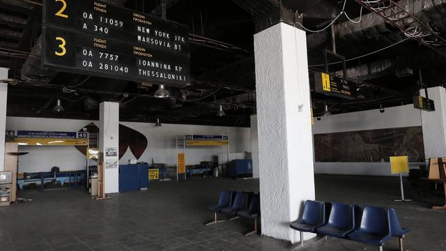La privatisation de l'aéroport a conduit à son abandon. [EPA/Keystone - Yannis Kolesidis]