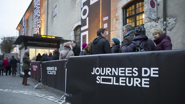 La Poste, sponsor principal du festival, était partenaire des Journées de Soleure depuis 11 ans. [Peter Klaunzer]