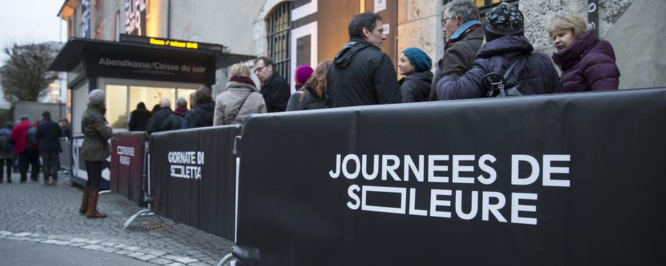 La Poste, sponsor principal du festival, était partenaire des Journées de Soleure depuis 11 ans. [Peter Klaunzer]