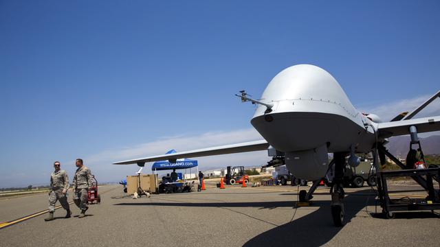 Un drone Reaper, utilisé pour les missions de l'armée américaine.