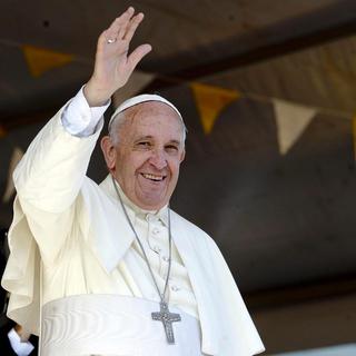 Le pape en visite au Paraguay. [EPA/Keystone - Ciro Fusco]