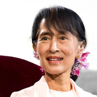 Aung San Suu Kyi s'est personnellement impliquée dans la concrétisation de ce code de conduite. [RTS - Laurent Bleuze]