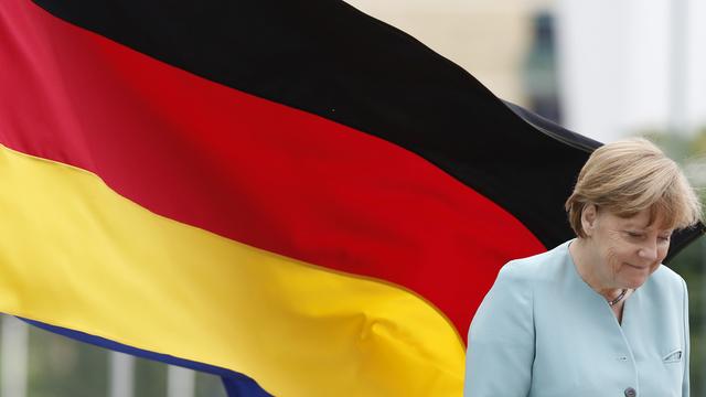 La chancelière allemande Angela Merkel. [AP/Keystone - Amel Emric]