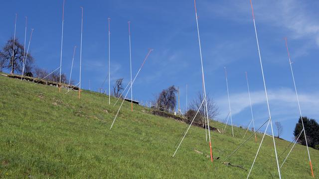 La première révision de la loi sur l'aménagement du territoire n'est pas terminée et Berne lance déjà une deuxième révision, contestée par le canton de Vaud. [Keystone - Anthony Anex]