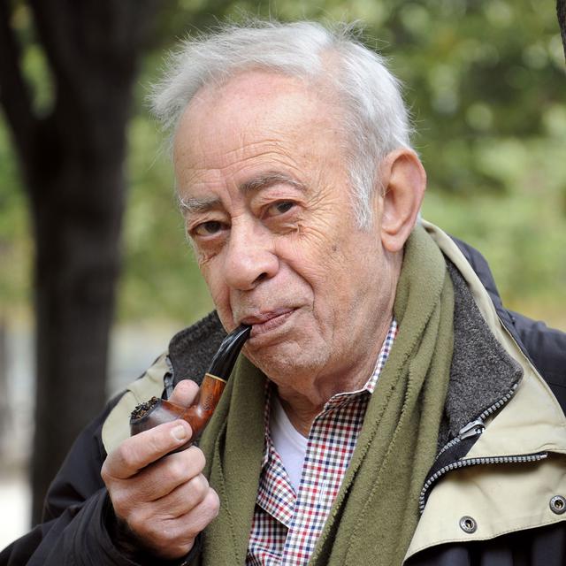 L'auteur grec Vassilis Alexakis, le 29 octobre 2012 à Paris. [AFP - Bertrand Guay]