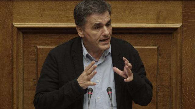 Le ministre grec des finances Euclide Tsakalotos est sur le point d'obtenir le versement d'une nouvelle tranche des créanciers internationaux du pays. [Yannis Kolesidis]