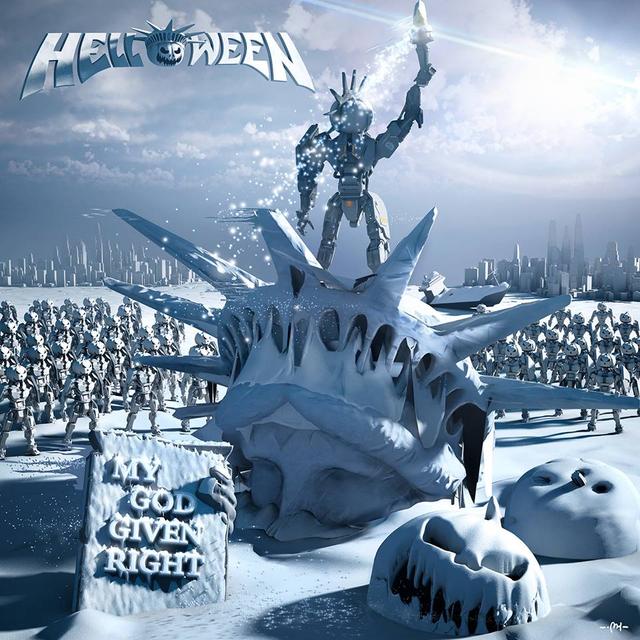 La pochette de l'album "My God-Given Right" de Helloween. [Nuclear Blast]