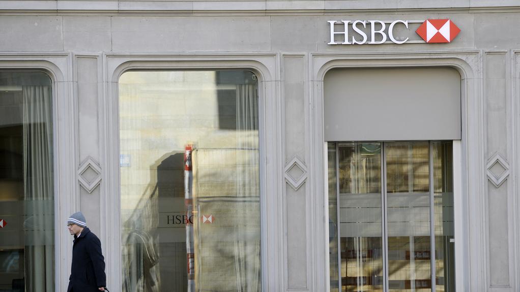 HSBC Suisse est entachée par l'enquête "SwissLeaks". [Keystone - Walter Bieri]