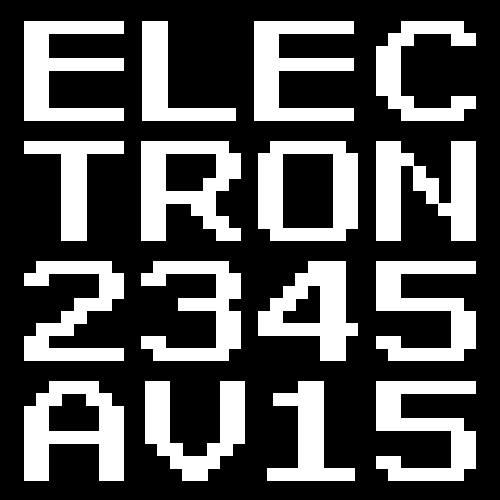 Le logo du festival Electron 2015. [facebook.com/festivalelectron]