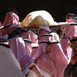 Les funérailles du roi Abdallah ont eu lieu ce vendredi à Ryad. [Reuters - Faisal Al Nasser]
